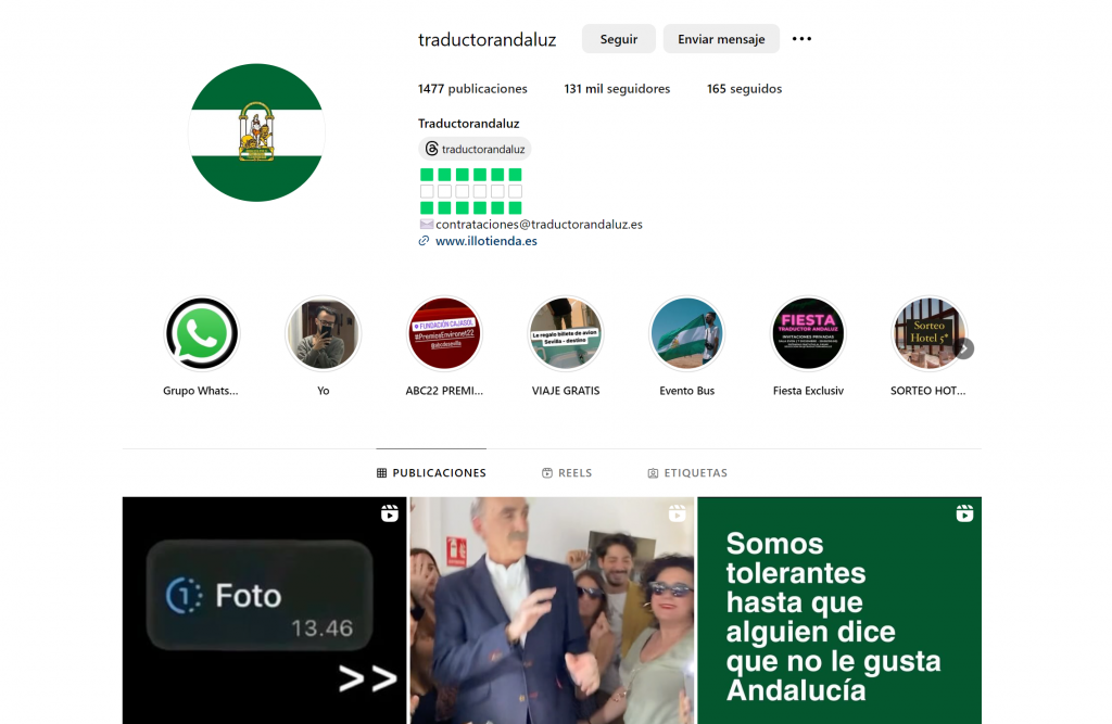 Gestión de cuentas virales — caso de éxito