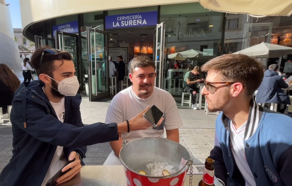 Entrevistas a pie de calle — caso de éxito